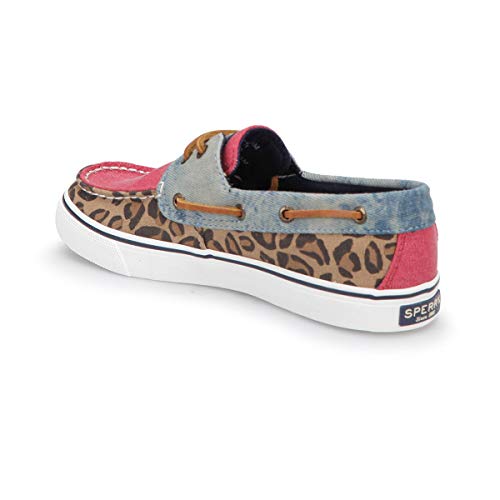 Sperry Bahama Tritone - Náuticos de Mujer en Lona Estampada (Cheetah), 40 EU (9 US)