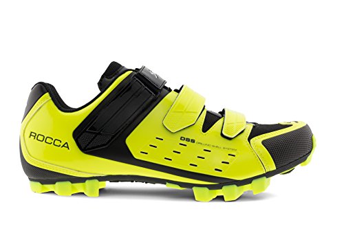 Spiuk Rocca MTB Zapatilla, Unisex Adulto, Amarillo AV, 43