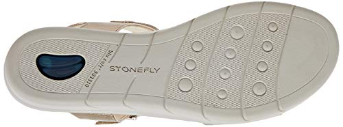 Stonefly Aqua III 2 Laminated, Sandalia con Pulsera Mujer, Dorado (Metal Fizz Z00), 41 EU