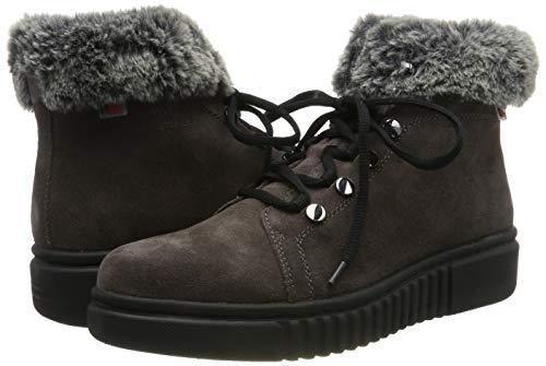 Stonefly Dixie Hdry Velour/Sint. Fur, Botas de Nieve Mujer, Gris (Magnet Gray 08w), 37 EU