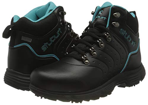 Stuburt Evolve II Winter All Weather Waterproof Spiked, Botas de Golf Mujer, Negro, 38 EU