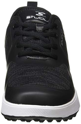 Stuburt Golf SBSHU1127 Urban Flow - Zapatos de Entrenamiento de Golf con nódulos de tracción para Hombre, Hombre, SBSHU1127, Negro, 40,5 EU