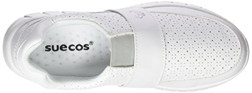 Suecos Edda, Zapatos de Trabajo Unisex Adulto, Blanco (White), 36 EU