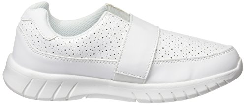 Suecos Edda, Zapatos de Trabajo Unisex Adulto, Blanco (White), 37 EU