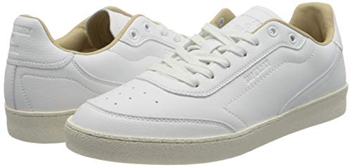 Superdry Sleek Trainer, Zapatillas Hombre, Blanco, 43 EU