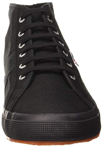 Superga 2754-Cotu, Zapatillas Altas Unisex Adulto, Negro (996 Full Black), 41.5 EU