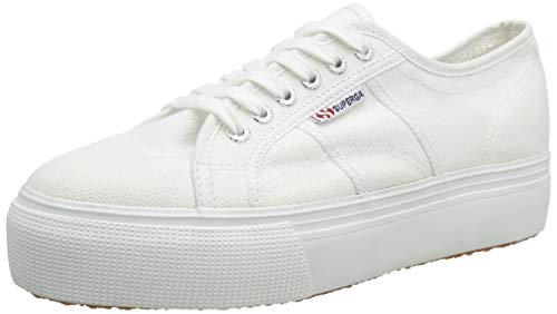 Superga 2790 Acotw Linea Up and Down, Zapatillas Mujer, Blanco (901 White), 39 EU