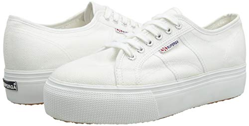 Superga 2790 Acotw Linea Up and Down, Zapatillas Mujer, Blanco (901 White), 39 EU