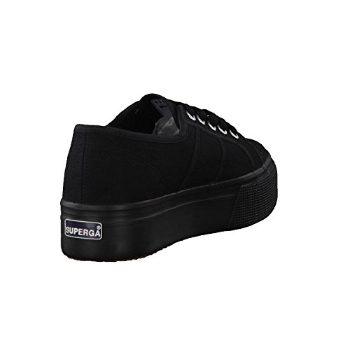 Superga 2790 Acotw Linea Up and Down, Zapatillas Mujer, Negro (996), 41 EU