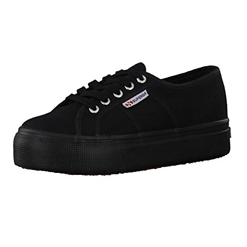 Superga 2790 Acotw Linea Up and Down, Zapatillas Mujer, Negro (996), 41 EU