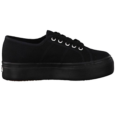 Superga 2790 Acotw Linea Up and Down, Zapatillas Mujer, Negro (996), 41 EU