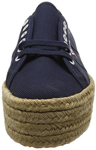 Superga 2790 COTROPEW - Zapatillas Mujer, Azul (Navy), 5 UK (38 EU)