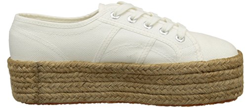 Superga 2790-COTROPEW, Zapatillas Mujer, Blanco (901 White), 41 EU (7 UK)