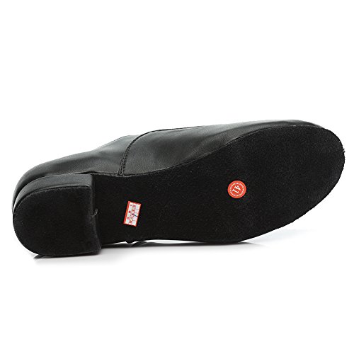 SWDZM Calzado de danza para hombre / estándar cuero latinos zapatos de baile modelo 704 42 EU