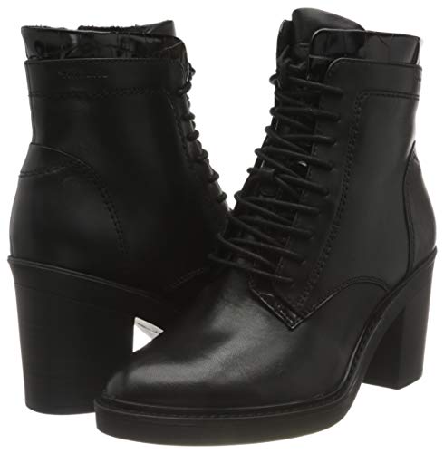 Tamaris 1-1-25121-25, Botas Cortas al Tobillo Mujer, Negro, 38 EU