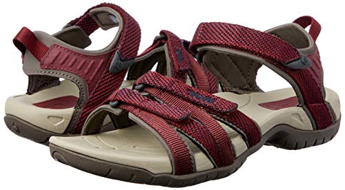 Teva Sandalia W Tirra Deportivas Mujer, Multicolor (Hera Port/Eclipse 000), 38 EU