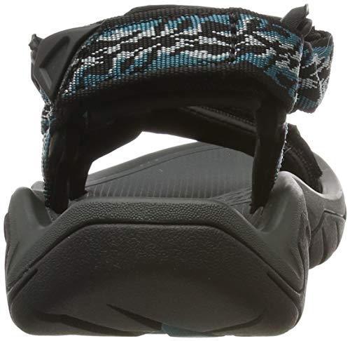 Teva Terra Fi 5 Universal, Sandalias de Punta Descubierta Mujer, Azul (Manzanita Deep Lake Mdlk), 37 EU