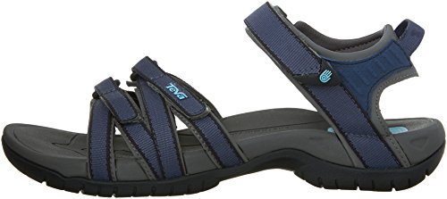 Teva Tirra W'S - Sandalias para Mujer, Azul (Mer de Bering), 42 EU