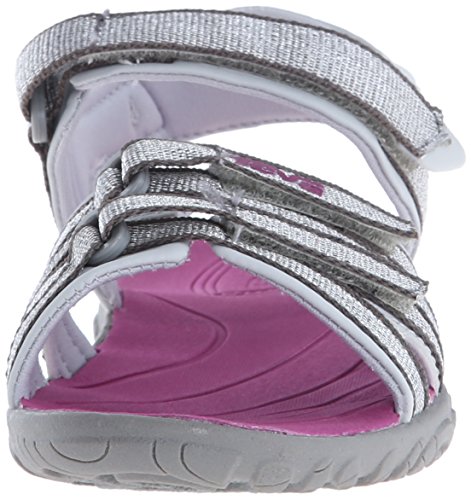 Teva Tirra Y's Tirra Y - K - Sandalias, color azul, talla EU 32 (UK 1) (US 2), Plateado - Silber (silver/magenta 469), EU 40