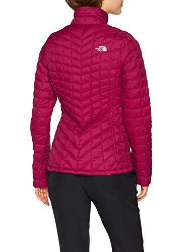 The North Face T93BRL Chaqueta con Cremallera Thermoball, Mujer, Rumba Red, XS