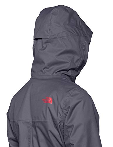 The North Face W Tri Jkt Chaqueta Tanken Triclimate, Mujer, Grisaille Grey/Atomic Pink, M