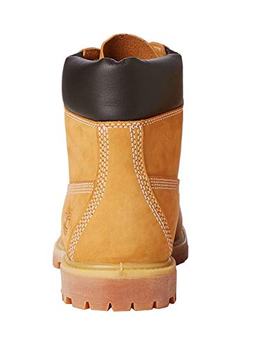 Timberland 6 Inch Premium Waterproof, Botas Chukka Mujer, Amarillo Wheat Nubuck, 42 EU