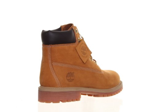 Timberland - Botas de Cuero Para Niña, Color Beige, Talla 4.5 Uk / 37.5 Eu