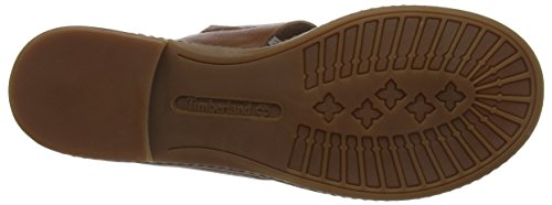 Timberland Cherrybrook Thong, Chanclas de Dedo Mujer, Marrón MD Brown Full Grain, 38.5 EU