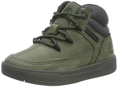 Timberland Davis Square TD Eurosprint (Junior), Zapatillas Bajas Unisex Adulto, Verde Dark Green Nubuck, 40 EU