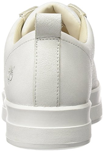 Timberland Mayliss Oxwhite, Oxford Mujer, Blanco (White Mystic), 41.5 EU