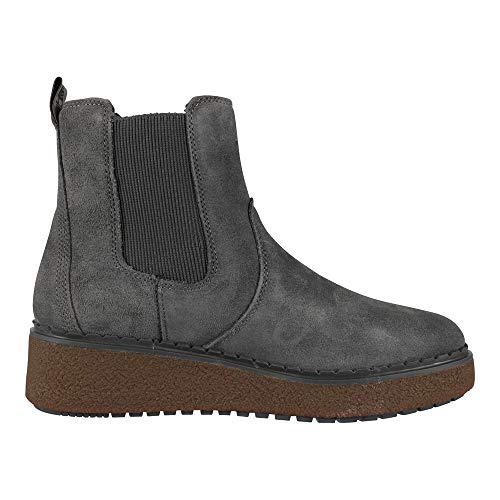 Timberland Mujer Botas Bluebell Lane Chelsea Boots Dark Grey Suede, Schuhe Damen:42