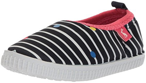 Tom Joule Y_ JNRPEBBLEG, Zapatillas Niños, Azul Marino a Rayas Fun Spot, 28 EU