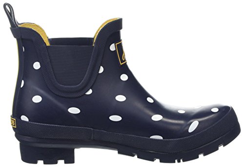 Tom Joules Wellibob, Botas de Agua para Mujer, Azul (French Navy Spot FNAVSPT), 40.5 EU