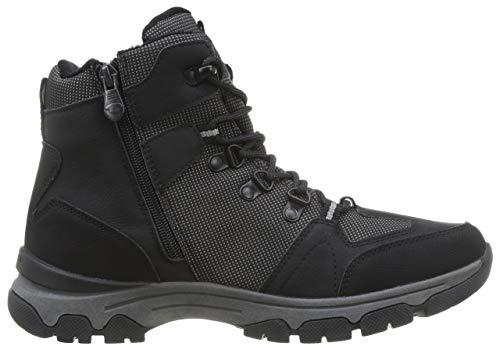 Tom Tailor 9081405, Botas para Nieve Hombre, Negro De Carbón, 42 EU