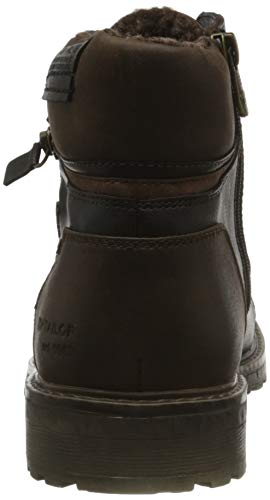 Tom Tailor 9082302, Bota a la Altura de la Pantorrilla Hombre, Negro, 42 EU