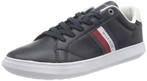 Tommy Hilfiger Daniel 11A, Zapatillas Hombre, Azul, 42 EU