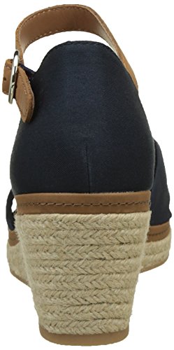 Tommy Hilfiger E1285lba 40d, Sandalias Punta Cerrada Mujer, Azul (Midnight 403), 36 EU