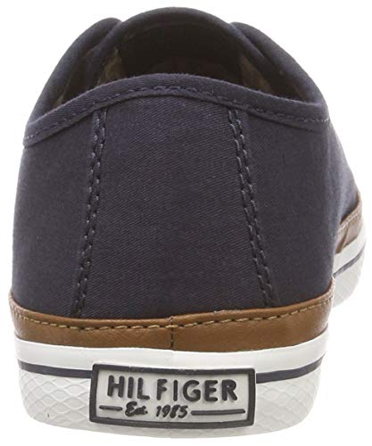 Tommy Hilfiger K1285esha 6d, Zapatillas, Azul (Midnight 403), 35 EU