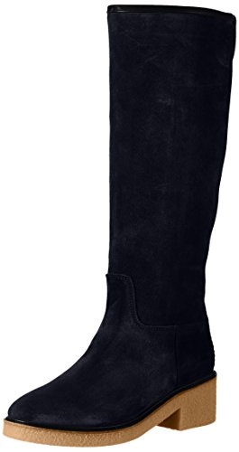 Tommy Hilfiger M1285ia 4b, Botas Mujer, Azul (Midnight), 42 EU