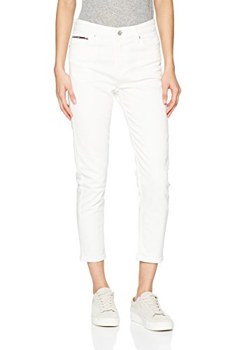 Tommy Jeans Mujer High Rise Izzy Jeans, Azul (Valencia White Comfort 911), W32/L30