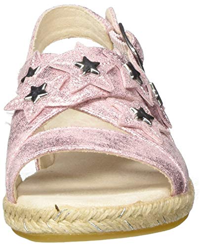 UGG Australia Allairey Stars, Sandalia Niñas, Rosa Cristal, 27.5 EU