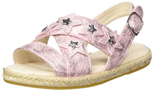 UGG Australia Allairey Stars, Sandalia Niñas, Rosa Cristal, 27.5 EU