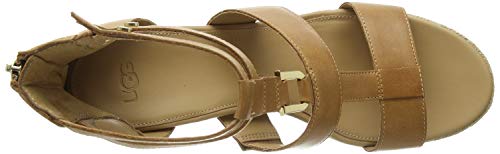 UGG Australia Kolfax, Sandalia Mujer, Almond, 36 EU