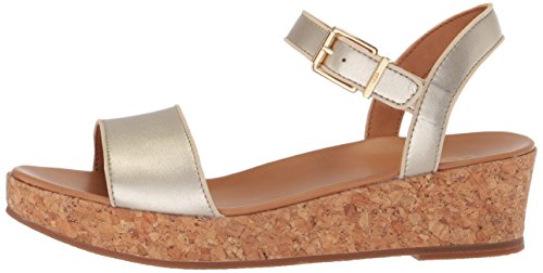 UGG Australia Milley Metallic, Sandalia Unisex Adulto, Gold, 38 EU