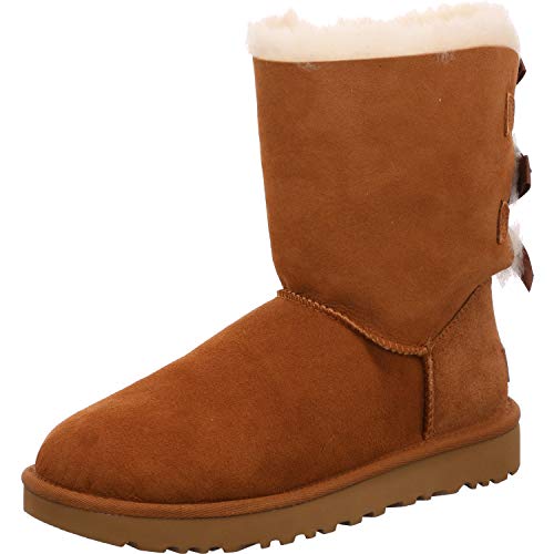 UGG Bailey Bow, Botines Mujer, Camel, 38 EU