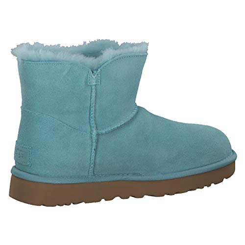 UGG Bailey Fashion Buckle Boot - Botas para mujer, color gris claro, color Azul, talla 37 EU