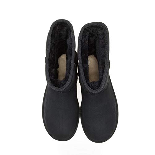 UGG Botas negras para mujer, clásicas, talla 38, color negro