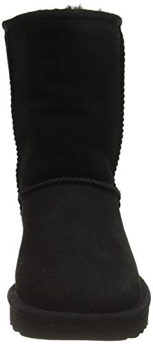 UGG Female Classic Short II Classic Boot, Black, 3 (UK)