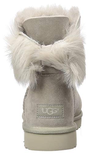 UGG Fluff Bow Mini, Botin para Mujer 38 Camel