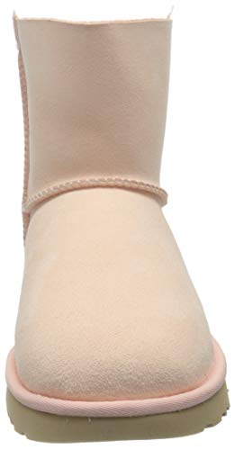 UGG Mini Bailey Bow II, Botas de Moda Mujer, Malva Rosa, 37 EU